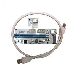 سایر تجهیزات و لوازم ماینینگ   Riser  PCIE x1 to x16 USB3 Ver 008154498thumbnail